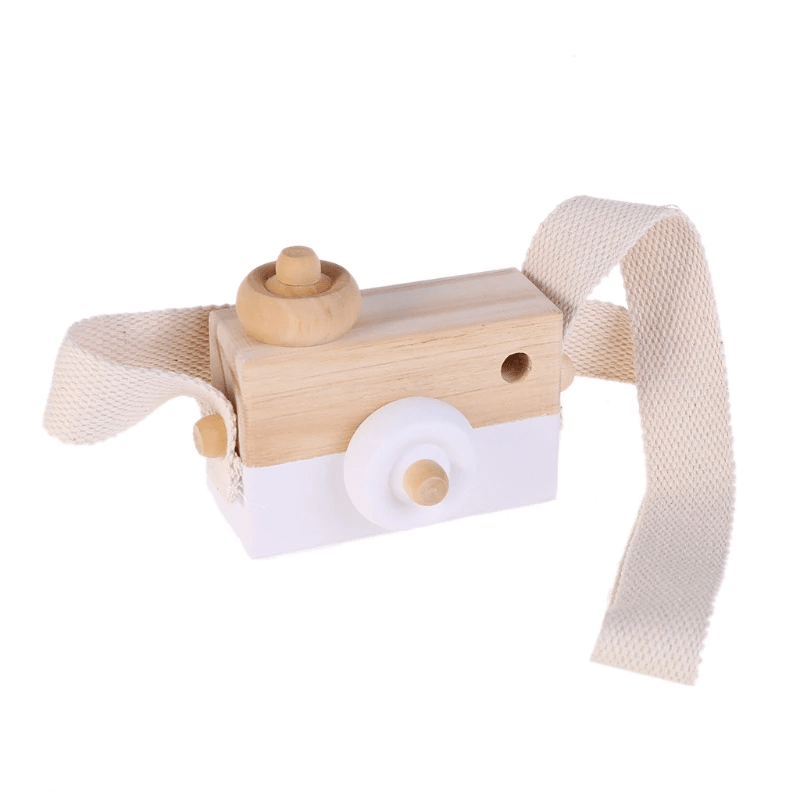 Mini Hanging Wooden Camera Toy for Kids - Smart Ware Co