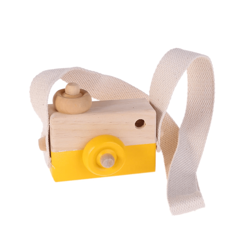 Mini Hanging Wooden Camera Toy for Kids - Smart Ware Co