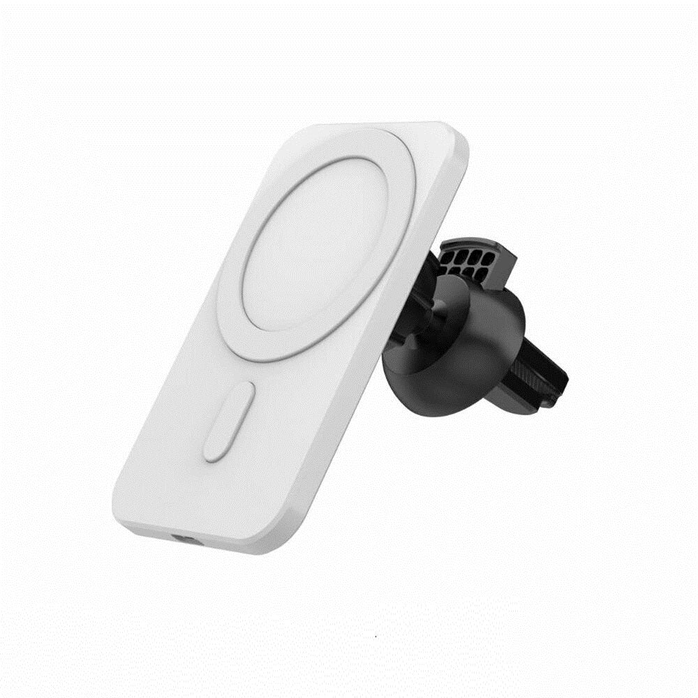 Newest Magnetic Wireless Car Charger Mount for iPhone 12 Pro Max mini Mag safe Fast Charging Wireless Charger Car Phone Holder - Smart Ware Co