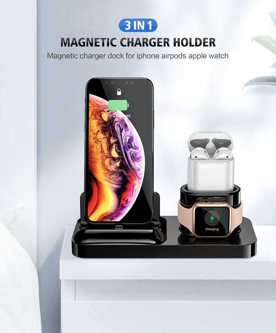 Universal Magnetic Quick Charging Dock & Holder - Smart Ware Co