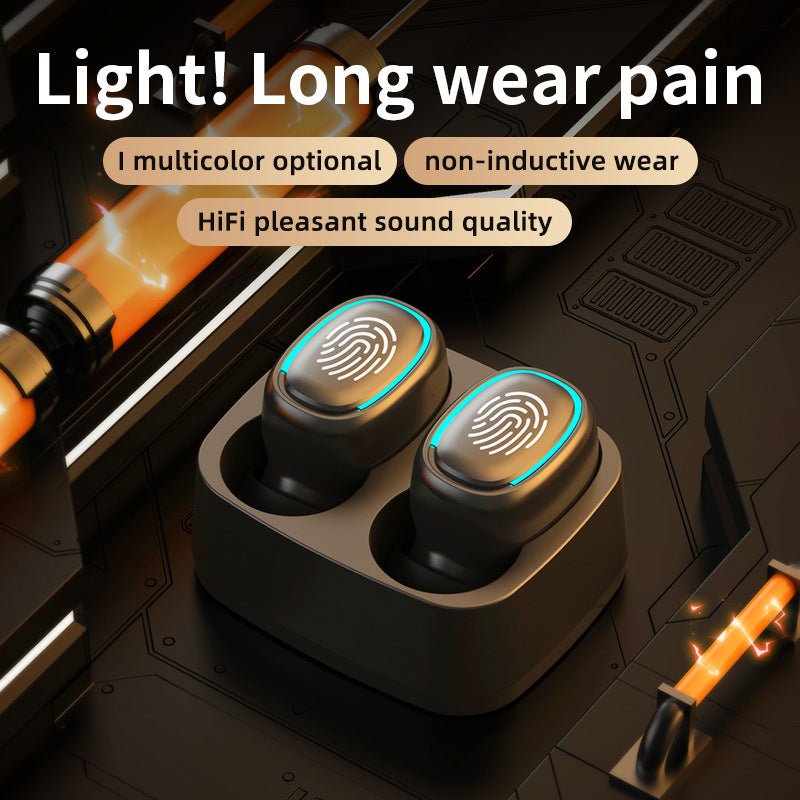 Wireless Bluetooth Anti - Sweat HD Stereo Sound Earphone stereo Bluetooth Wireless Waterproof Earphones Bluetooth Wireless Earbuds Earphone Headphones With Power bank 9D & Surround Sound - Smart Ware Co