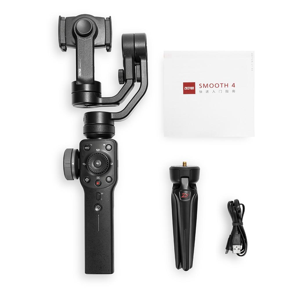 ZHIYUN Official Smooth 4 3 - Axis Handheld Gimbal Stabilizer for Smartphone - Smart Ware Co